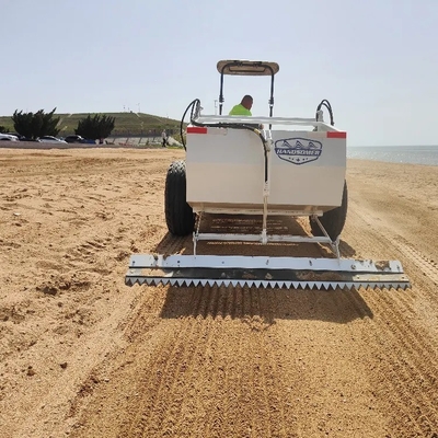Máquina de limpeza de praia movida por tractor com 20000-30000m'/h de eficiência de trabalho