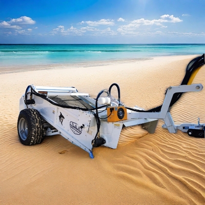 1400 Máquina de limpeza de areia de praia de aço profissional para aplicação industrial e melhor